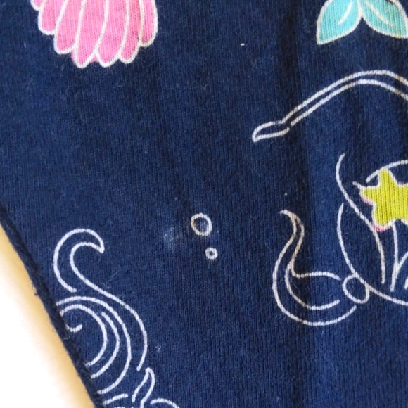 babyGap navy blue mermaids cropped leggings 18 months baby girl - Picture 5 of 7
